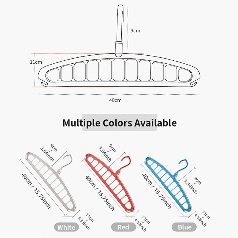 MyHanger++™ - Cintre pour vêtements multi support | Rangement - Espace Pratique