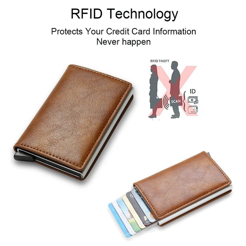 Porte - Cartes De Crédit Fibre Carbone RFID™ - Espace Pratique